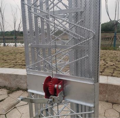 Max Load 80kg Tower Foldable Lattice Tower 30m Steel Antenna Tower