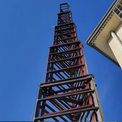 Max Load 300kg 30m Portable Static Lattice Telescopic Antenna Tower