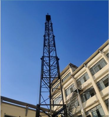 Max Load 300kg 30m Portable Static Lattice Telescopic Antenna Tower