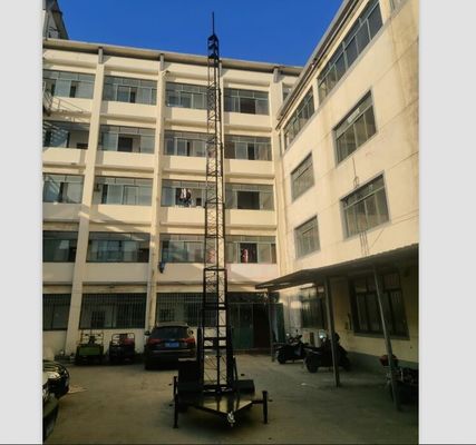 Portale Telescopic 15m Max Load 400kg 18m Hydraulic Antenna Tower