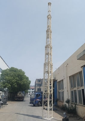 20m Cow Cell On Wheels Portable Telecom Station Temporary Telecom Tower