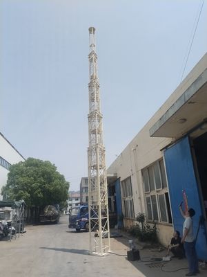 Telescopic Unguyed Tower Steel Tower Telecopic 40m