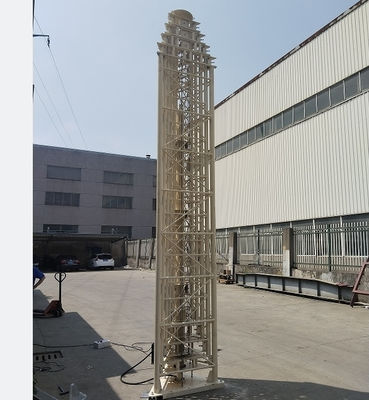 Radio Amateur Telescopic Tower 30m 100ft Portable Static Lattice Customizable Height High Payload