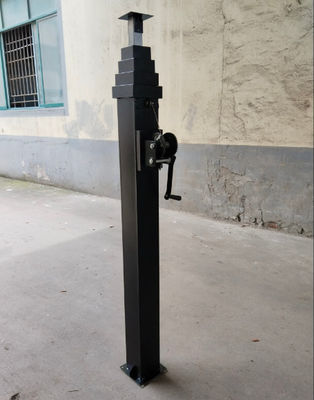 telescopic pole survey station 25 ft 30ft 40ft 50ft aluminum telescoping antenna mast hand crank