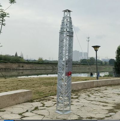 Max Load 80kg Tower Foldable Lattice Tower 30m Steel Antenna Tower