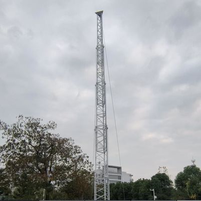 Max Load 80kg Tower Foldable Lattice Tower 30m Steel Antenna Tower