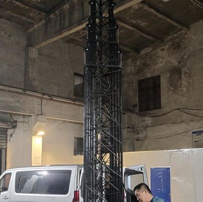 Quickly Deployed Portable Tower Telescopic Customized Height 6m To 30m